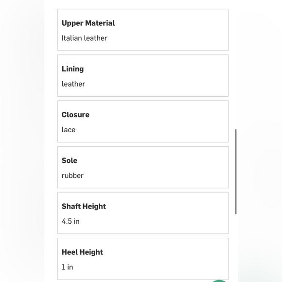 NWT Frye Tyler Lace Up Ankle Boots Size 6 - Picture 15 of 16